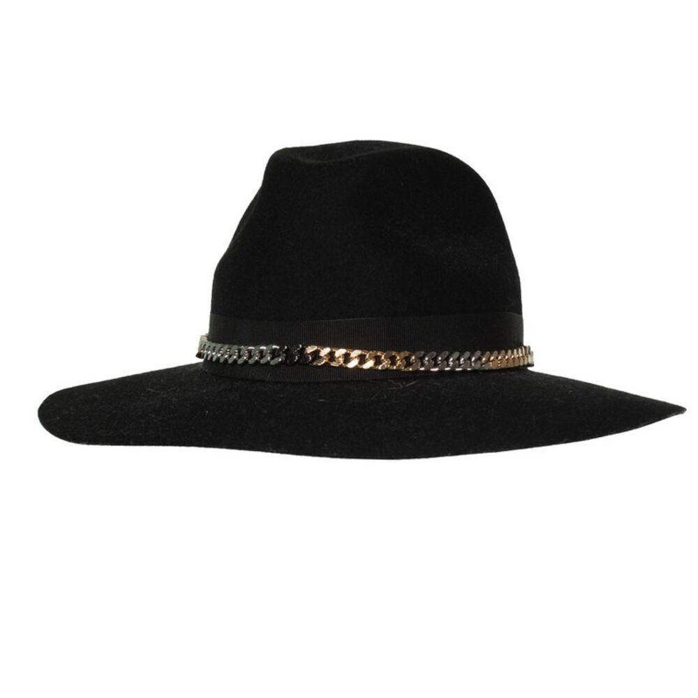 Zadig & Voltaire, Amelia chain hat in black
